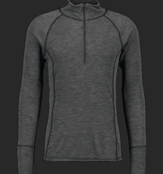 M Wool Uw Half Zip