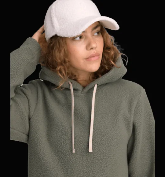 W Pile Hoodie