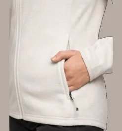 W Zip Fleece Jacket